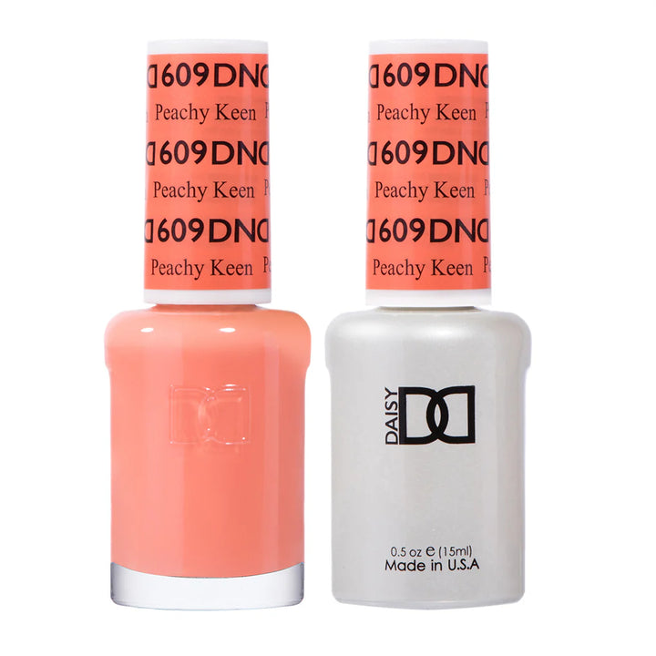#609 - DND Gel UV/LED Soak Off Gel polish - Peachy Keen