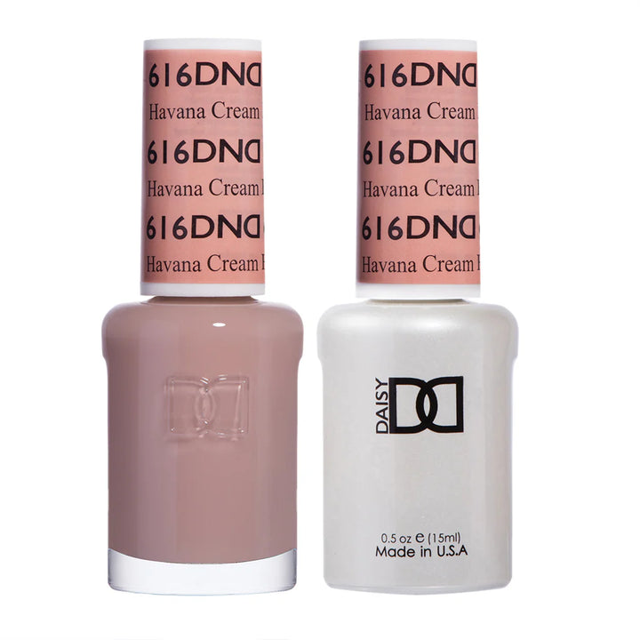 #616 - DND Gel UV/LED Soak Off Gel polish - Havana Cream