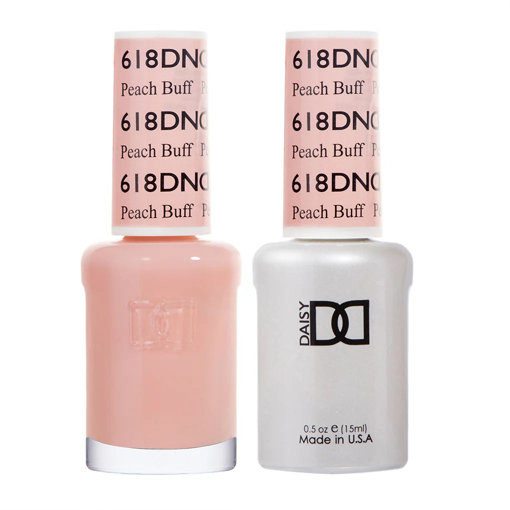 #618 - DND Gel UV/LED Soak Off Gel polish - Peach Buff