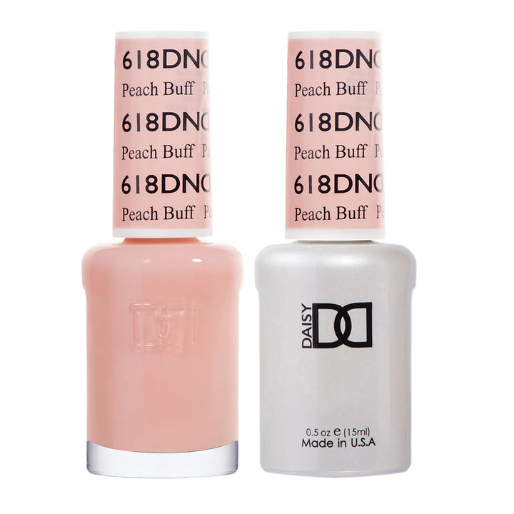 #618 - DND Gel UV/LED Soak Off Gel polish - Peach Buff
