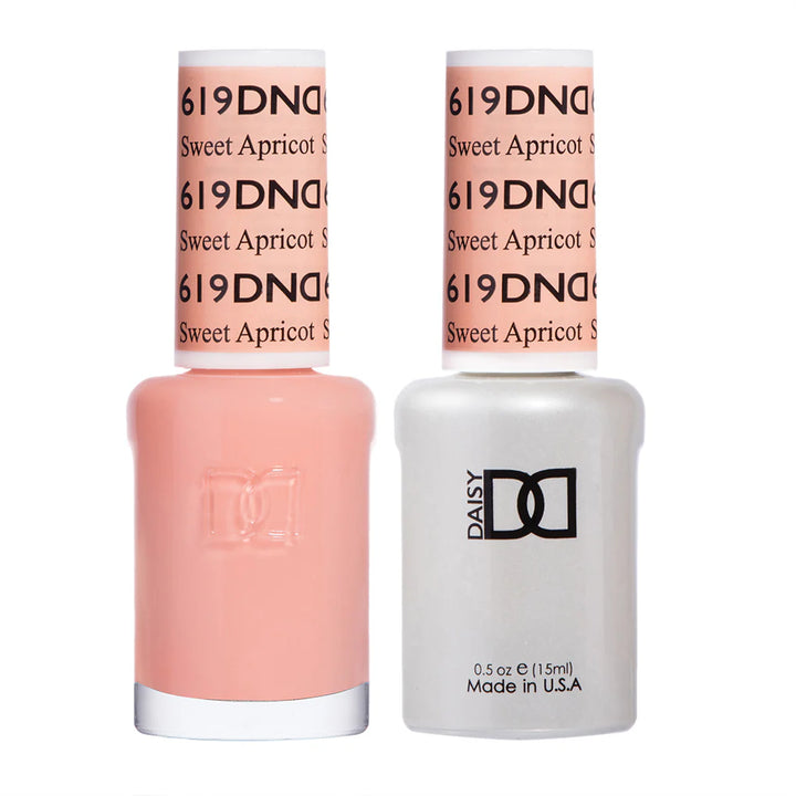 #619 - DND Gel UV/LED Soak Off Gel polish - Sweet Apricot