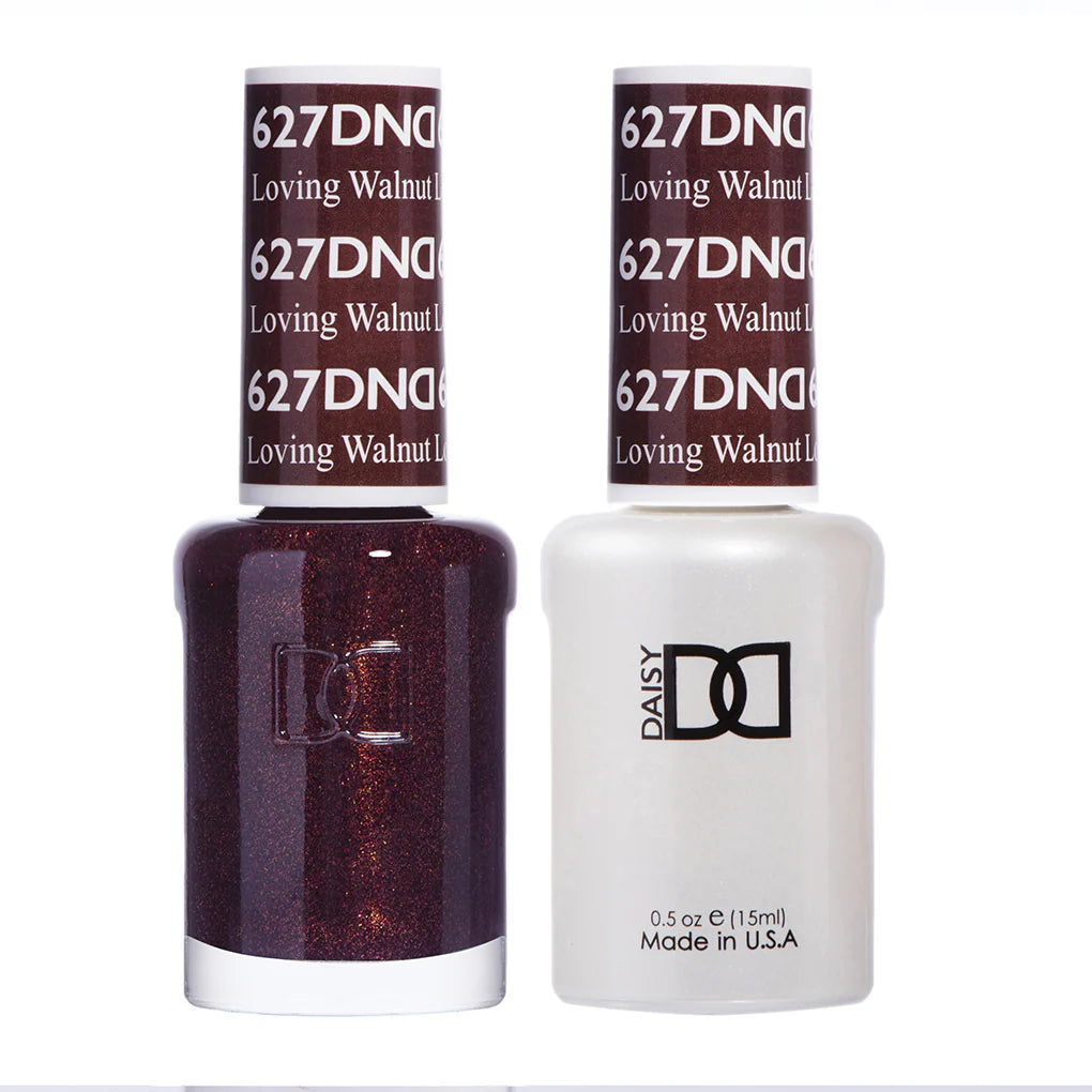 #627 - DND Gel UV/LED Soak Off Gel polish - Loving Walnut