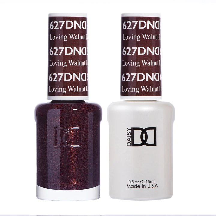 #627 - DND Gel UV/LED Soak Off Gel polish - Loving Walnut