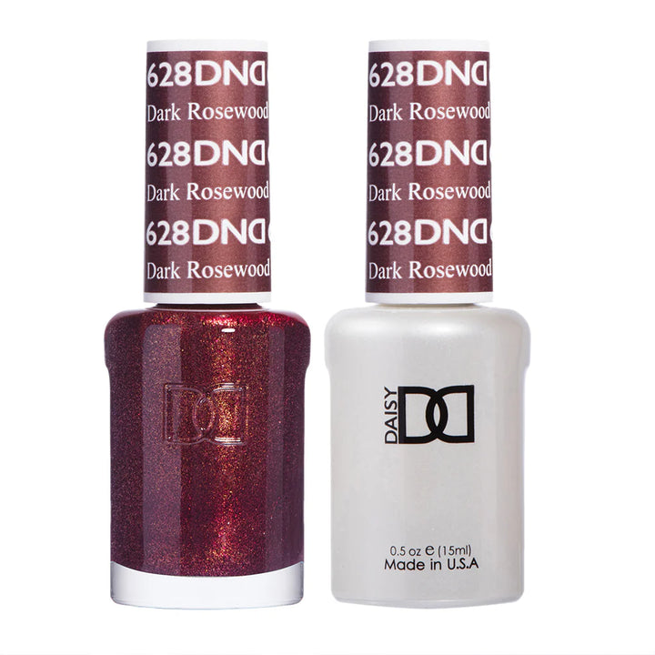 #628 - DND Gel UV/LED Soak Off Gel polish - Dark Rosewood