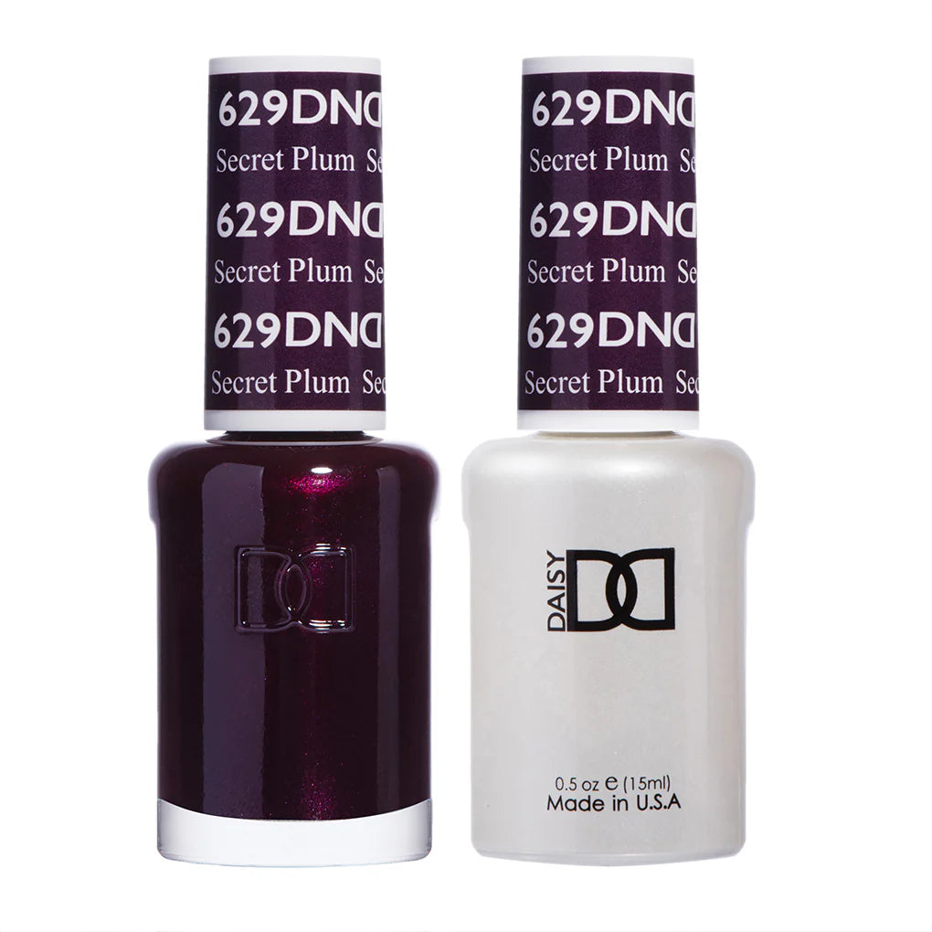#629 - DND Gel UV/LED Soak Off Gel polish - Secret Plum