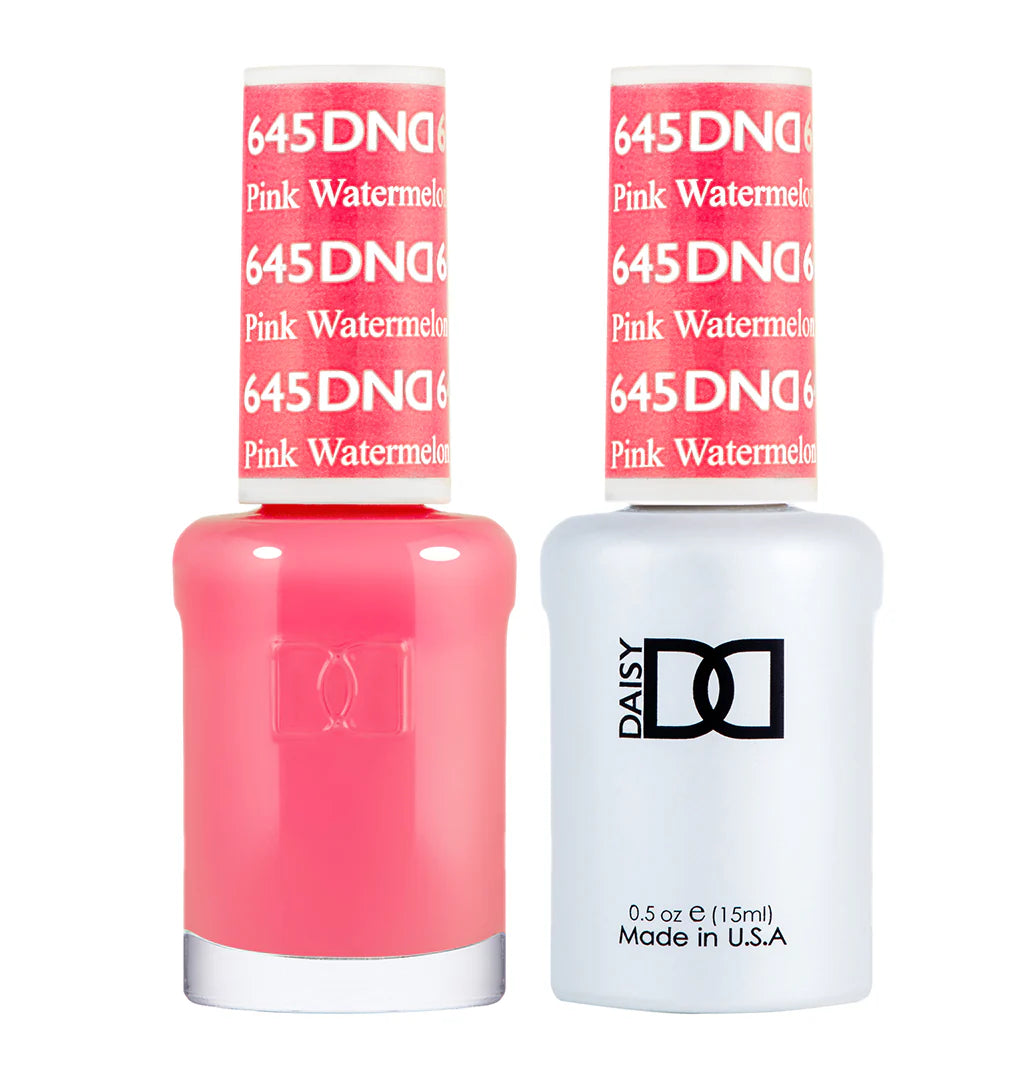 #645 - DND Gel UV/LED Soak Off Gel polish - Pink Watermelon