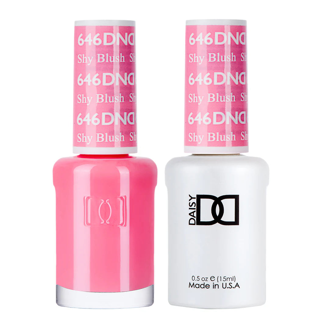 #646 - DND Gel UV/LED Soak Off Gel polish - Shy Blush