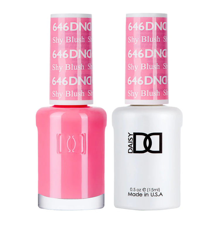 #646 - DND Gel UV/LED Soak Off Gel polish - Shy Blush