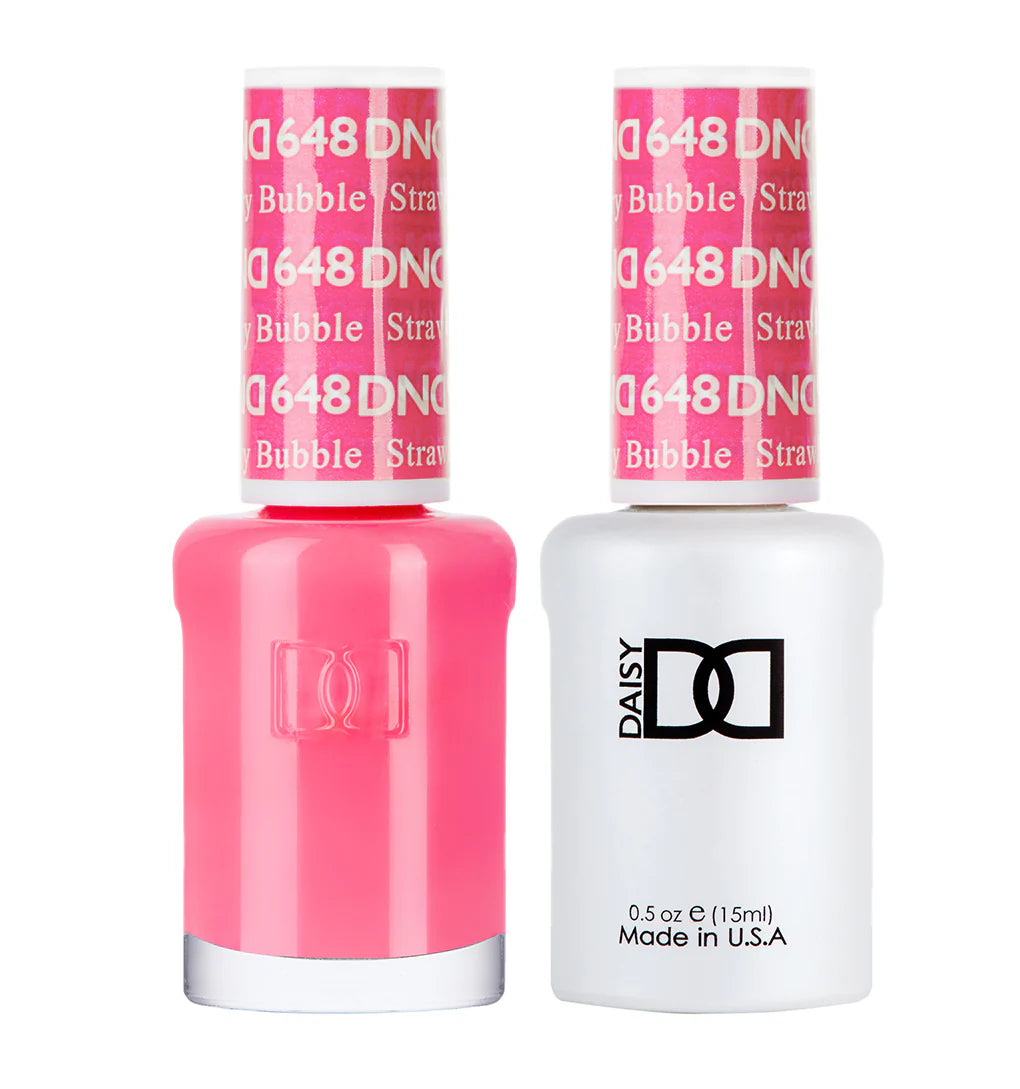 #648 - DND Gel UV/LED Soak Off Gel polish - Strawberry Bubble
