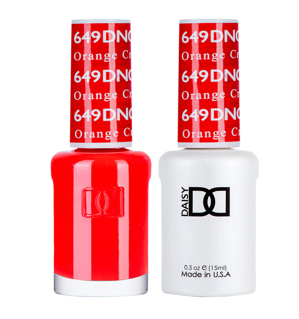 #649 - DND Gel UV/LED Soak Off Gel polish - Orange Creamsicle