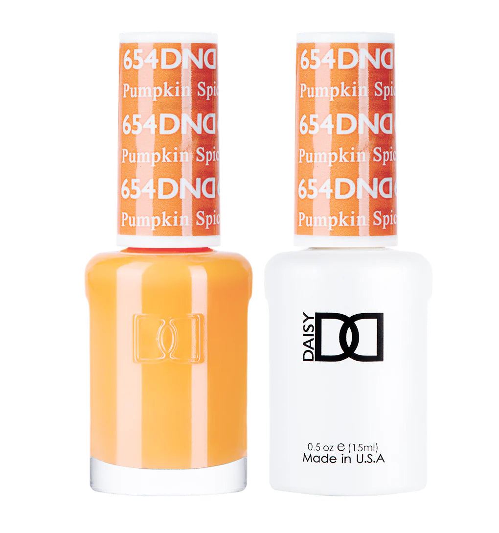 #654 - DND Gel UV/LED Soak Off Gel polish - Pumpkin Spice