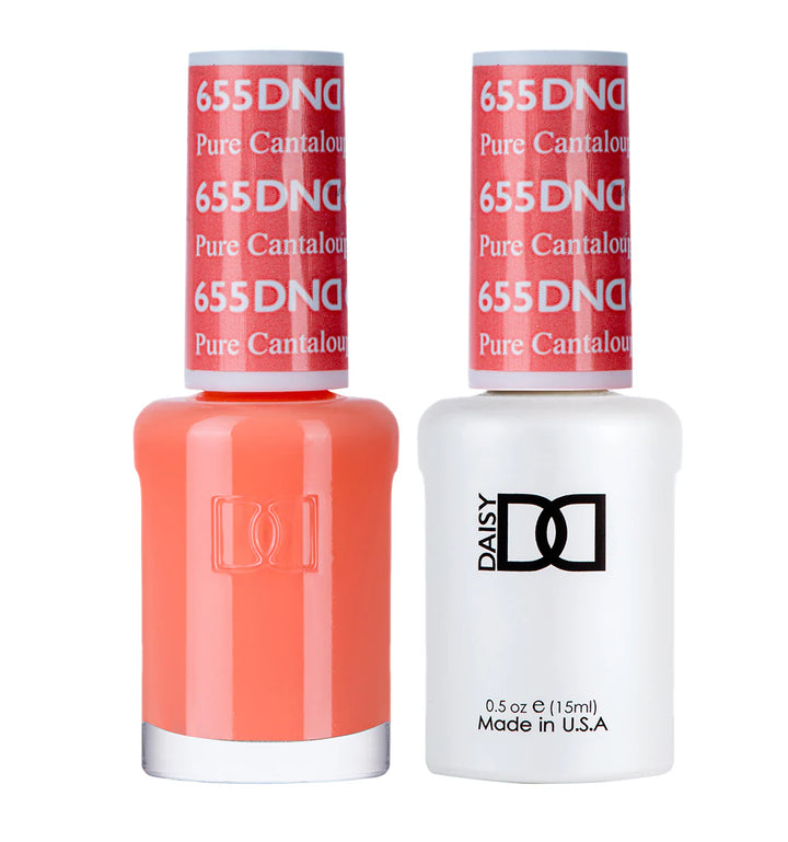 #655 - DND Gel UV/LED Soak Off Gel polish - Pure Cataloupe