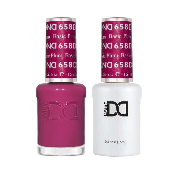 DND Gel #658 Basic Plum