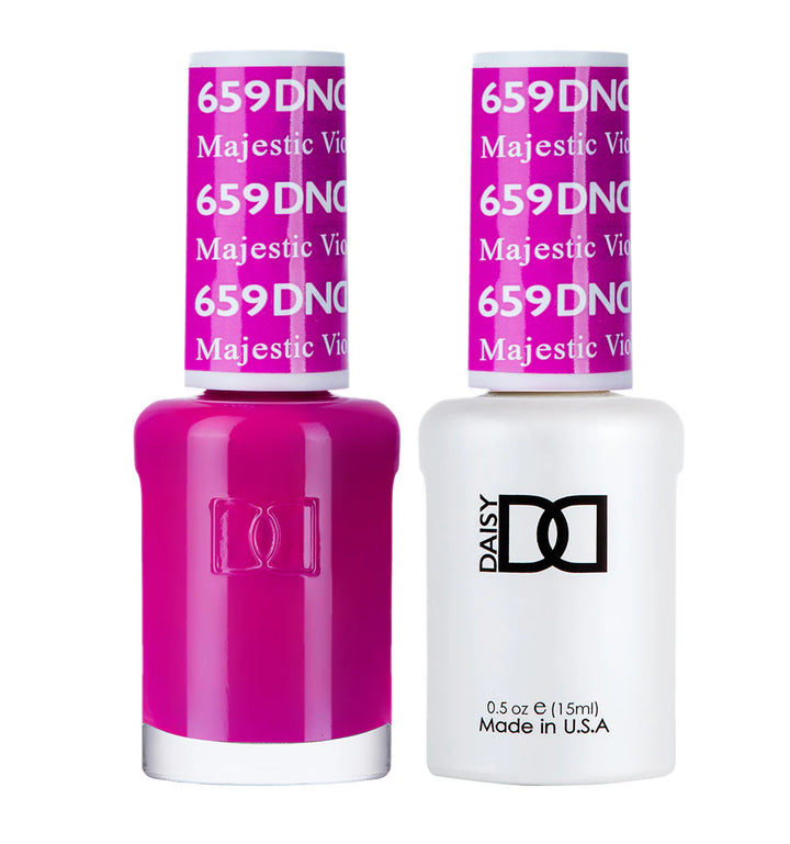 #659 - DND Gel UV/LED Soak Off Gel polish - Majestic Violet