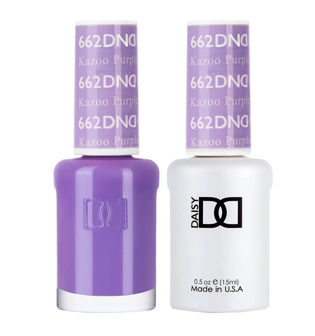 #662 - DND Gel UV/LED Soak Off Gel polish - Kazoo Purple