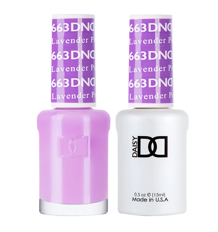 #663 - DND Gel UV/LED Soak Off Gel polish - Lavender Pop