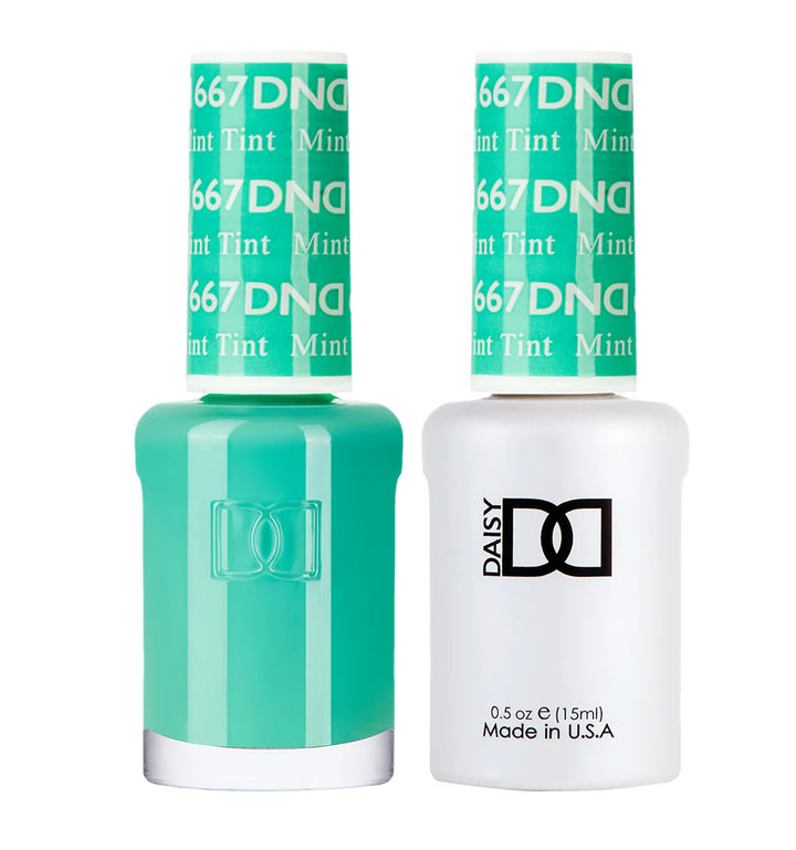 #667 - DND Gel UV/LED Soak Off Gel polish - Mint Tint