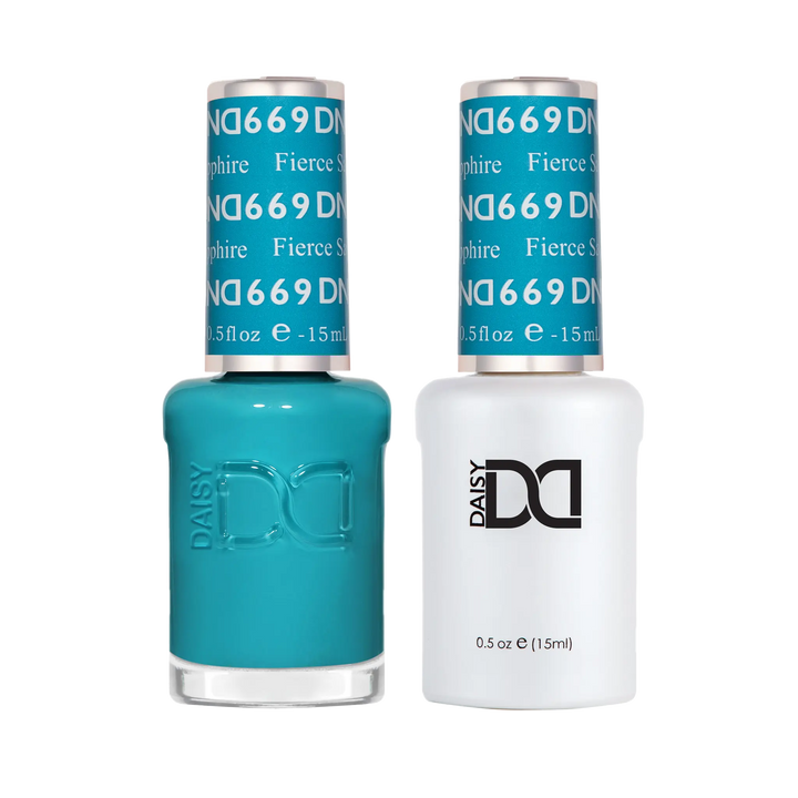 DND Gel #669 Fierce Sapphire