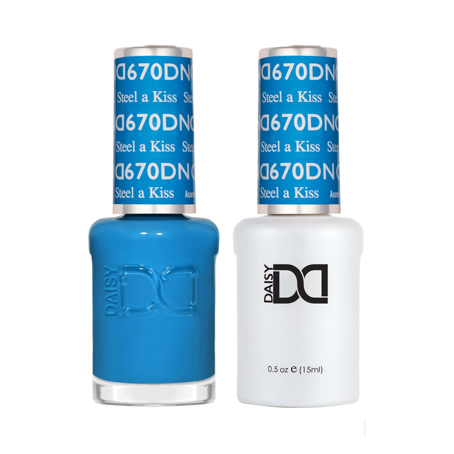 DND Gel #670 Steel A Kiss