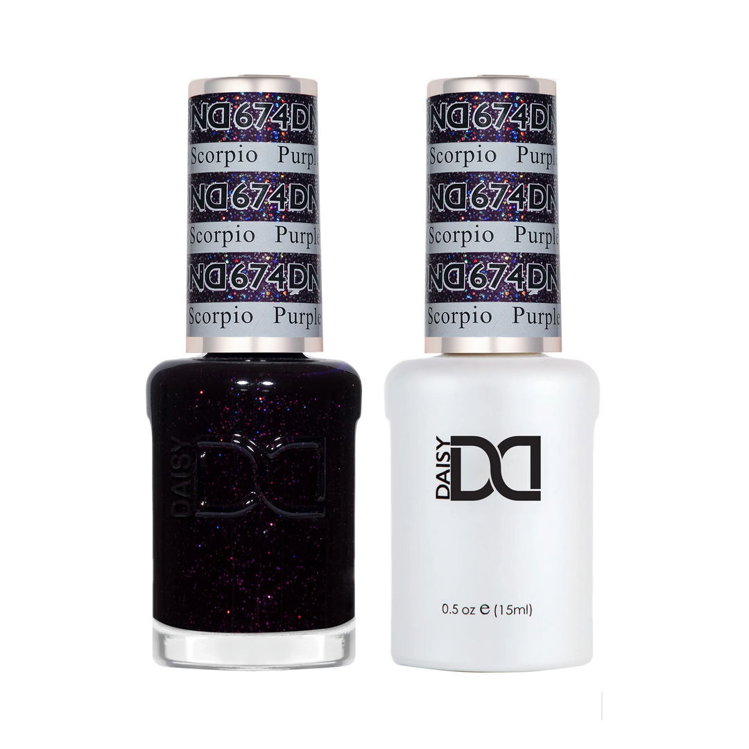 DND Gel #674 Purple Scorpio