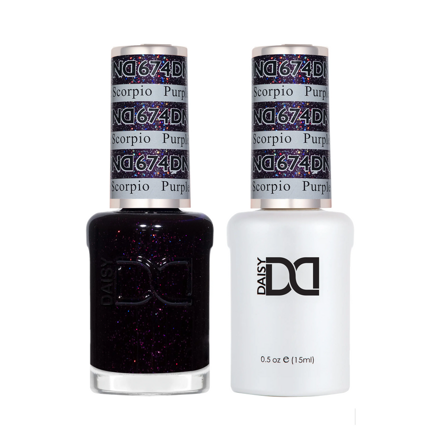 DND Gel #674 Purple Scorpio