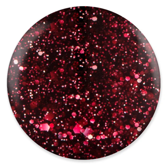 #675 - DND Gel UV/LED Soak Off Gel polish - Red Eyeshadow