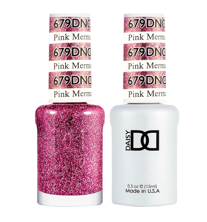 #679 - DND Gel UV/LED Soak Off Gel polish - Pink Mermaid