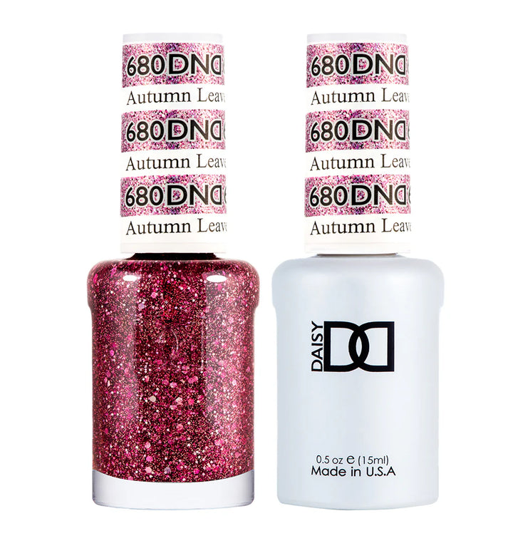 #680 - DND Gel UV/LED Soak Off Gel polish - Autumm Leave