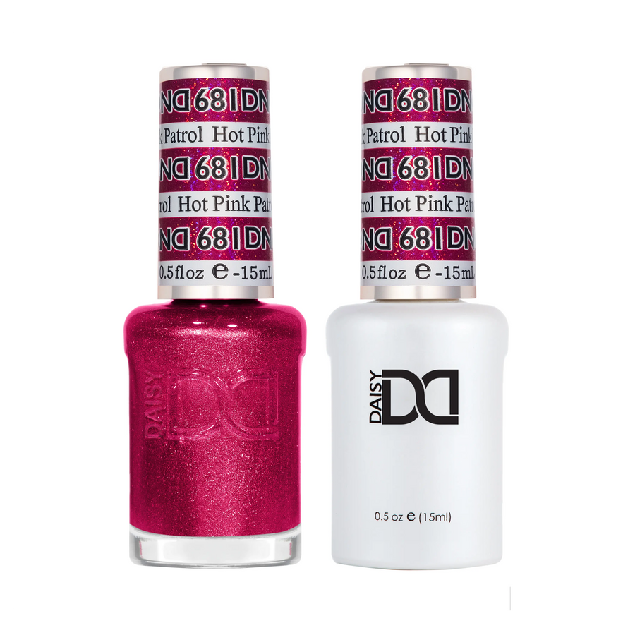DND Gel #681 Hot Pink Patrol