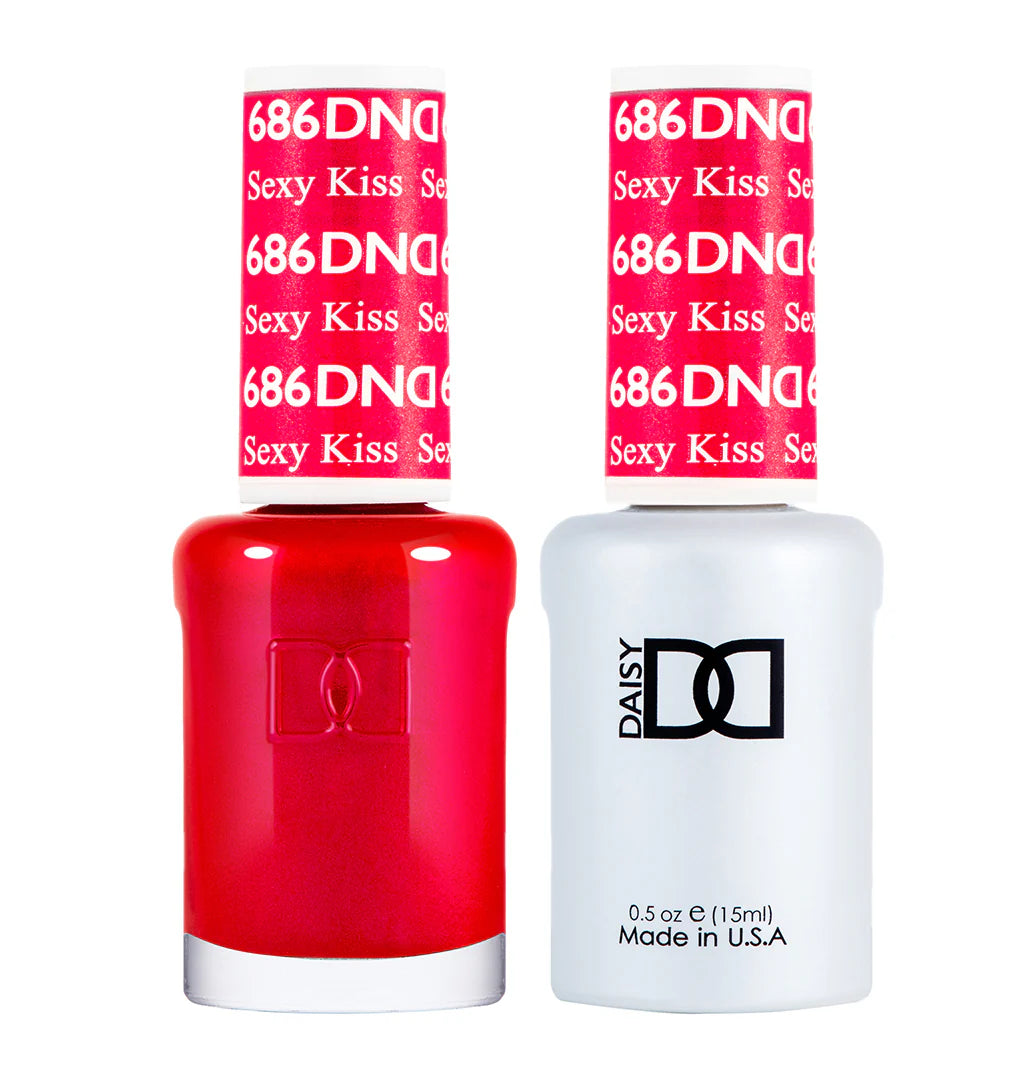 #686 - DND Gel UV/LED Soak Off Gel polish - Sexy Kiss