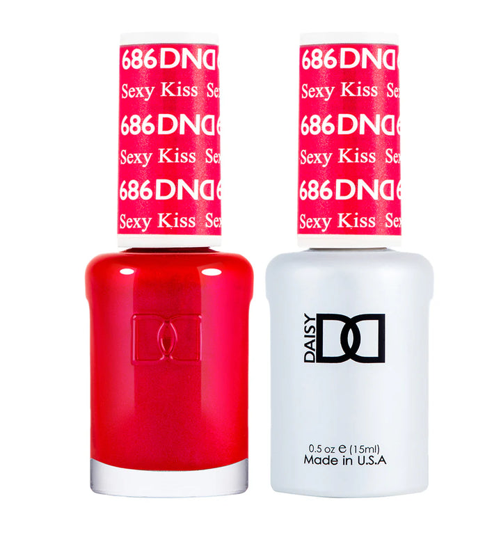 #686 - DND Gel UV/LED Soak Off Gel polish - Sexy Kiss