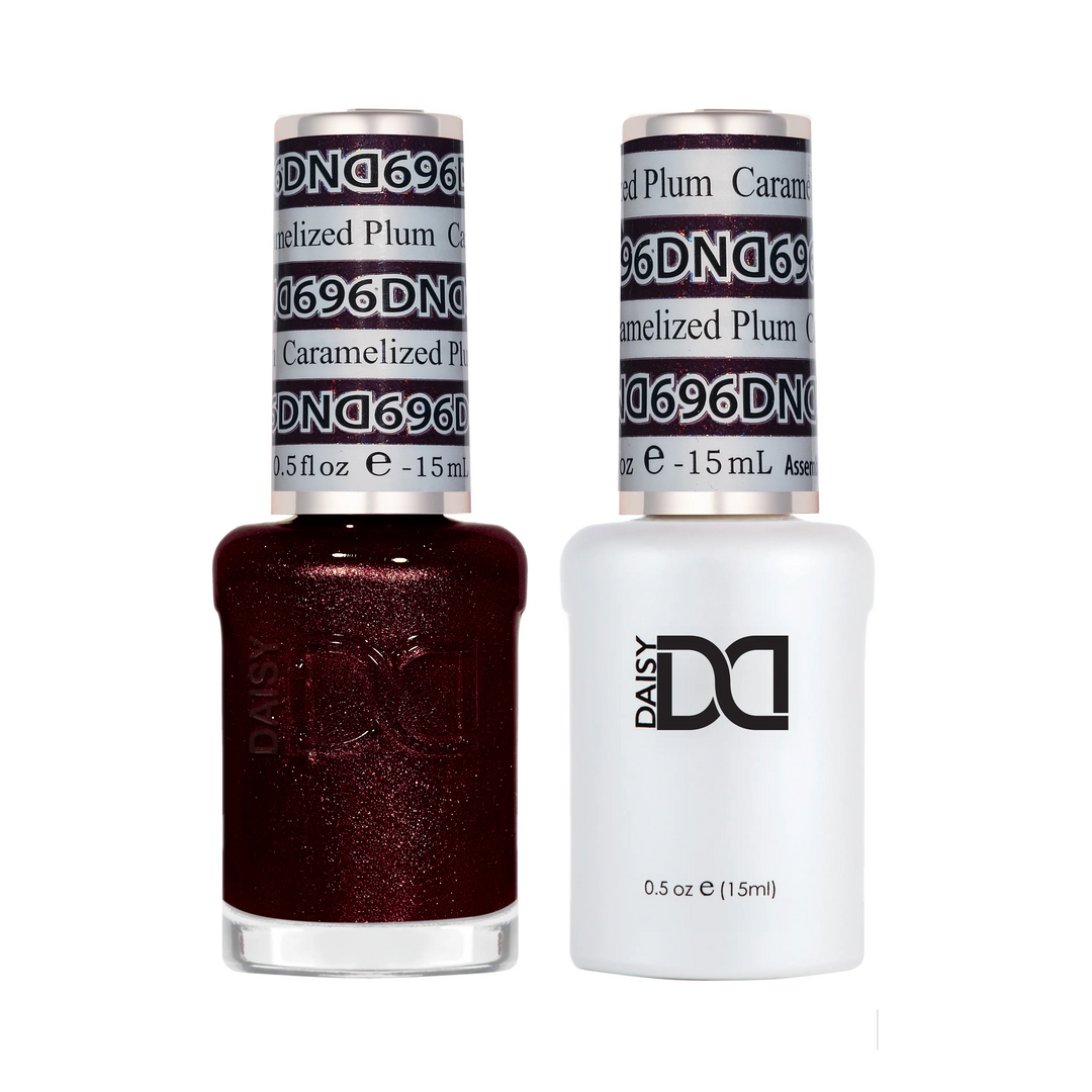 DND Gel #696 Carmelized Plum