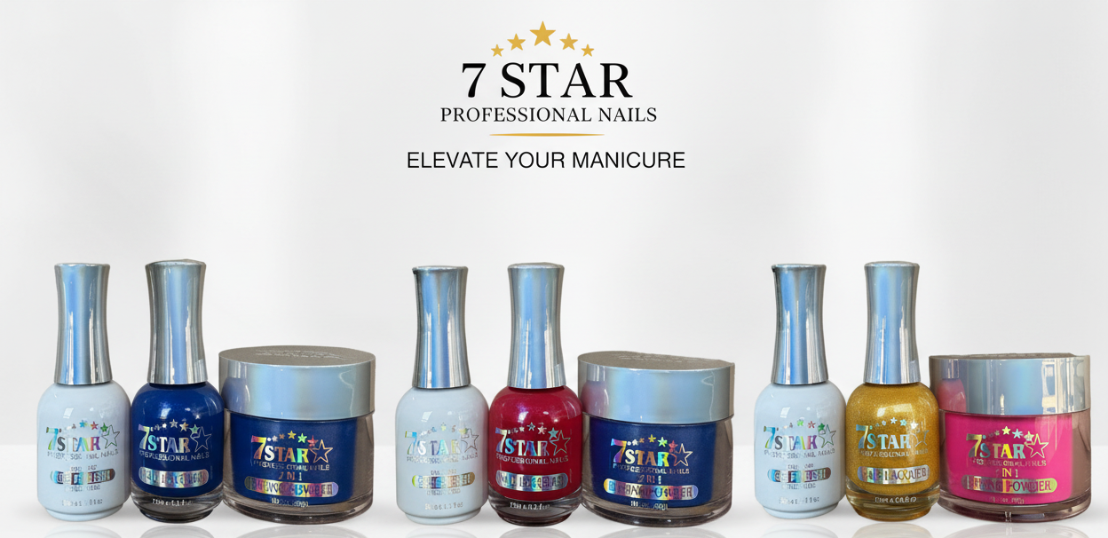 7 Star Gel Polish Clean Banner