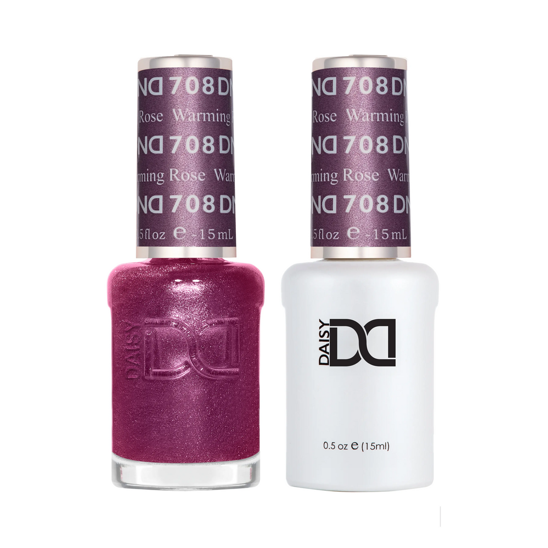 DND Gel #708 Warming Rose