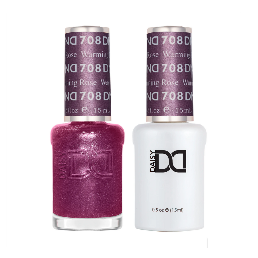 DND Gel #708 Warming Rose