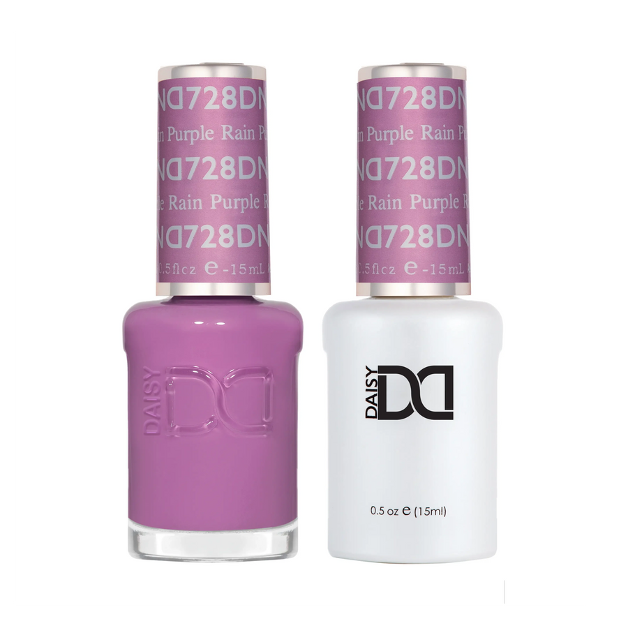 DND Gel #728 Purple Rain