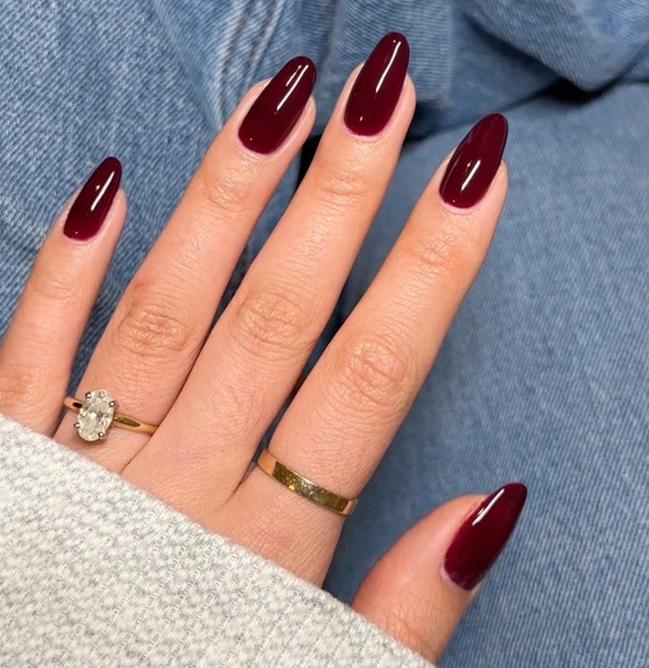 DND Gel #751 Cherry Mocha – additional view