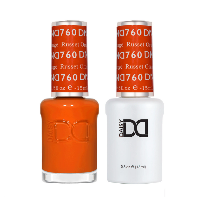 DND Gel #760 Russet Orange