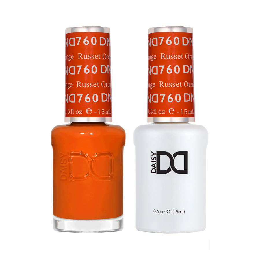 DND Gel #760 Russet Orange