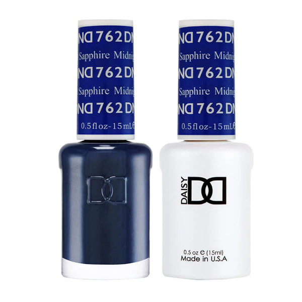 762 - DND Gel UV/LED Soak Off Gel polish - Midnight Sapphire