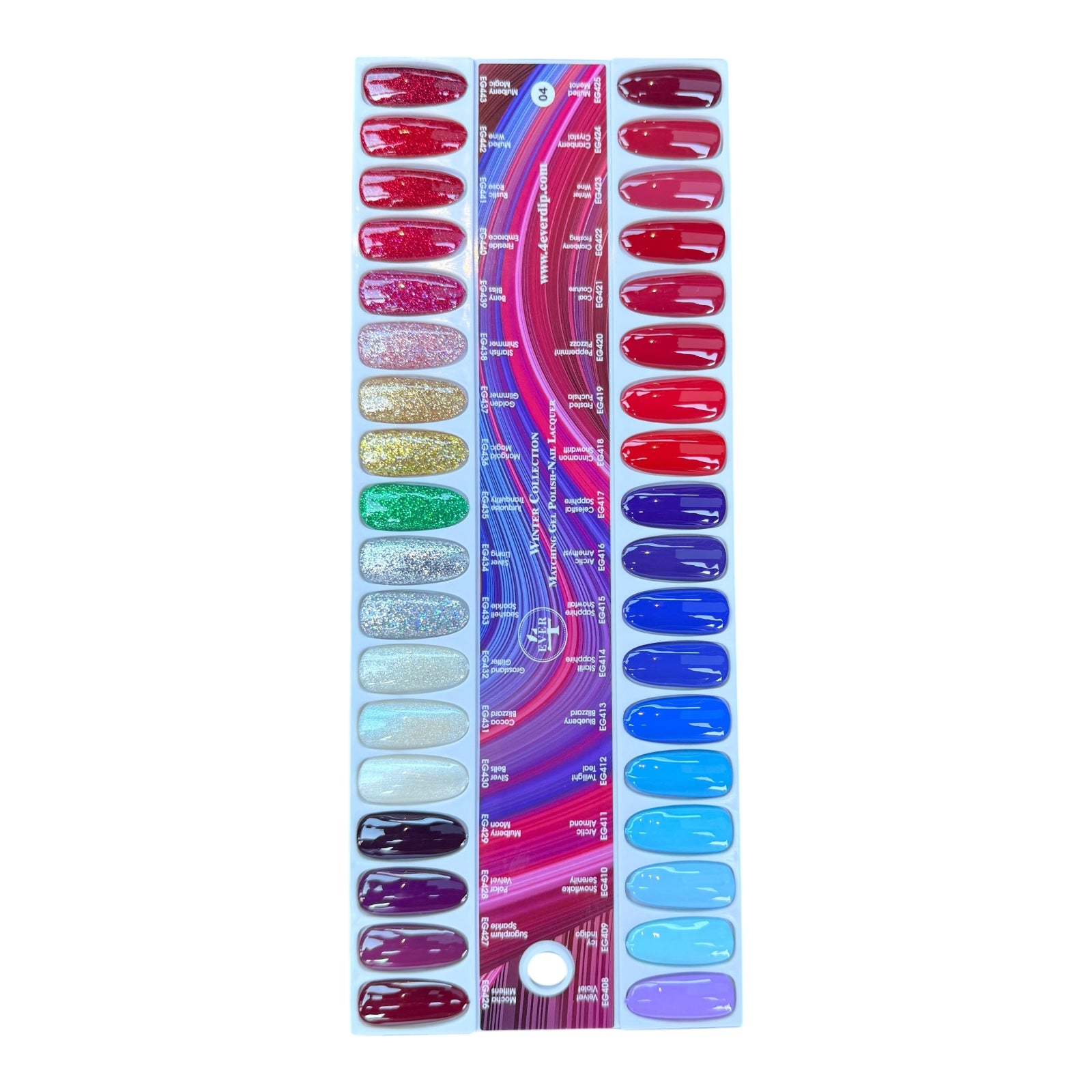 000 - 4Ever Gel UV/LED Soak Off Gel polish complete matching set
