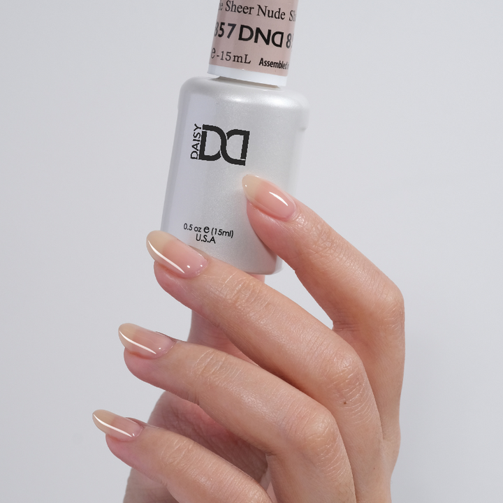 DND Gel #857 Sheer Nude – additional view 2