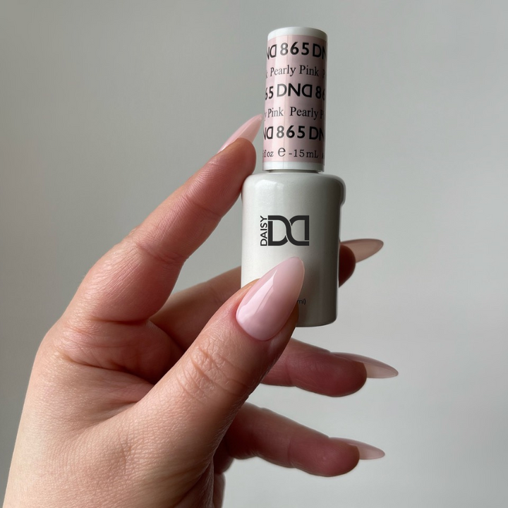 DND Gel #865 Pearly Pink – additional view 2