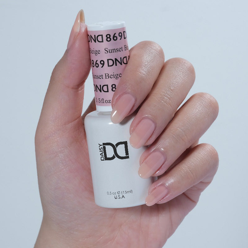 DND Gel #869 Sunset Beige – additional view 3