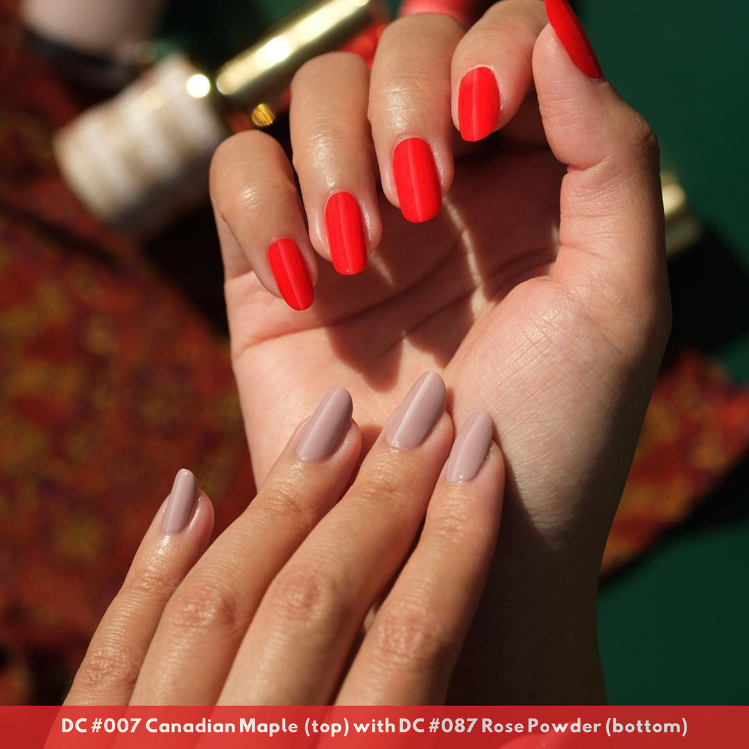 DND DC #7 Canadian Maple – nail swatch