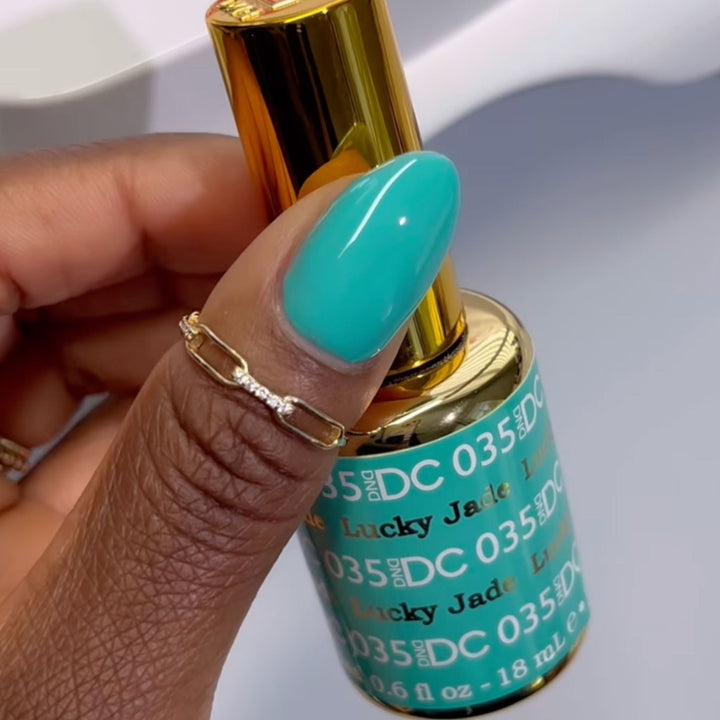 DND DC #35 Lucky Jade – nail swatch