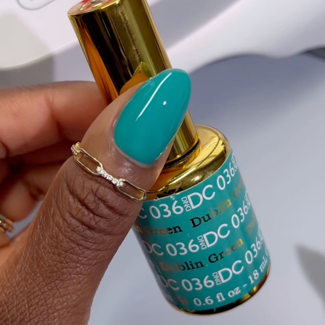 DND DC #36 Dublin Green – nail swatch