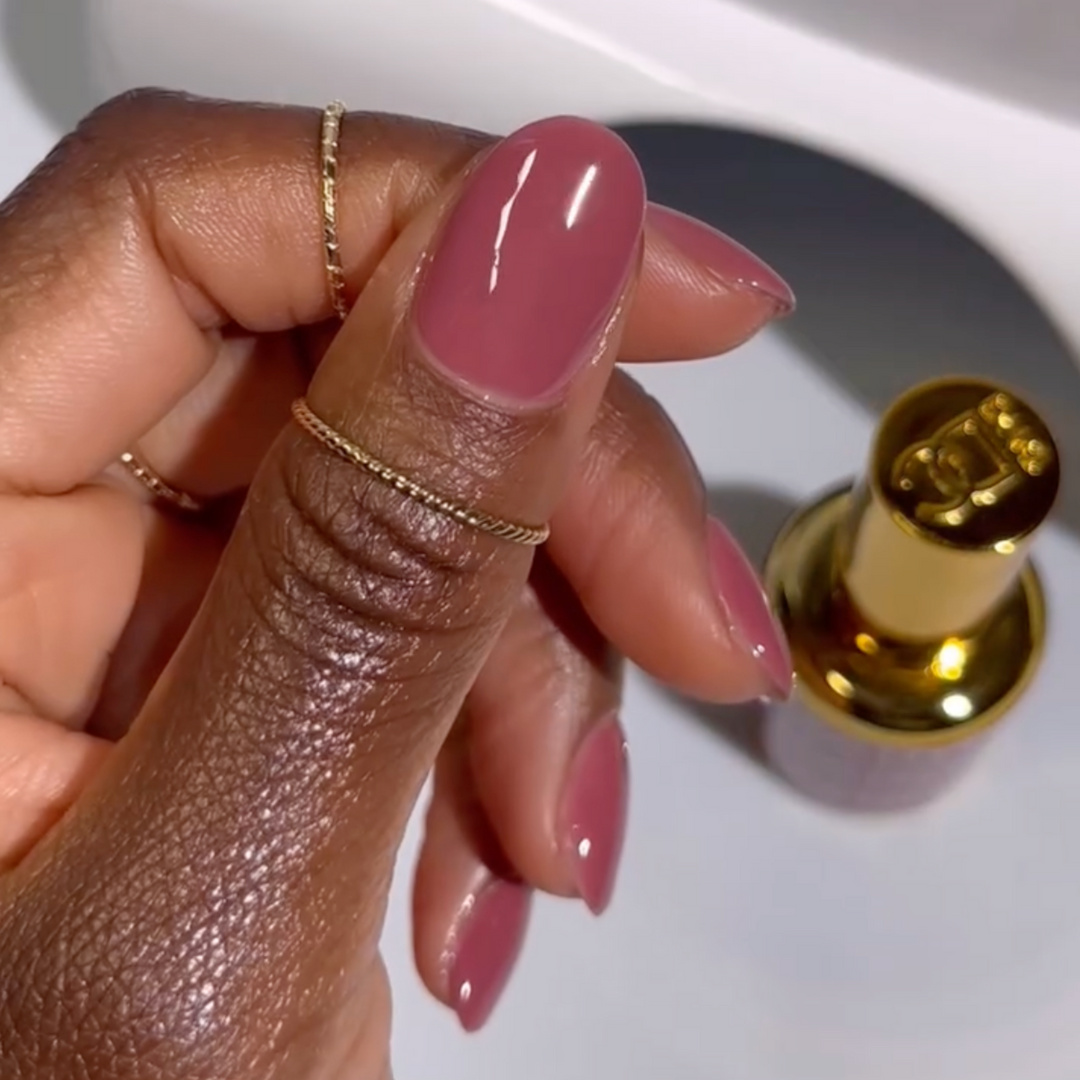 DND DC #42 Red Cherry – nail swatch 2