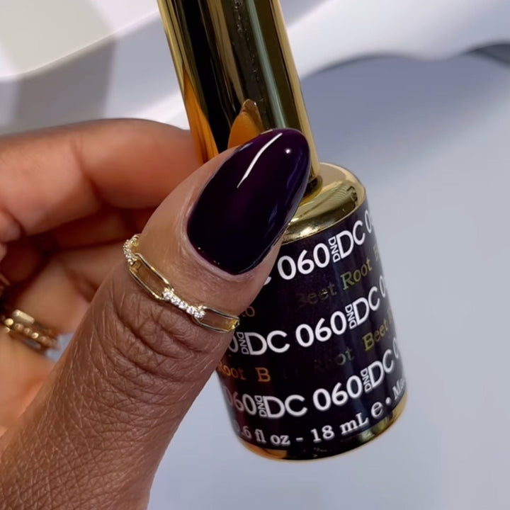 DND DC #60 Beet Root – nail swatch