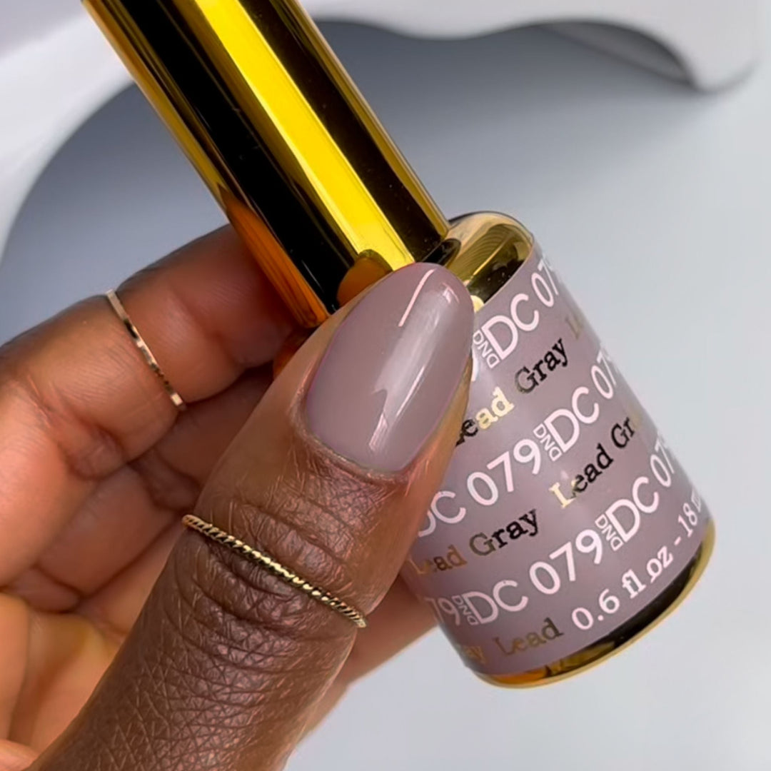 DND DC #79 Lead Gray – nail swatch